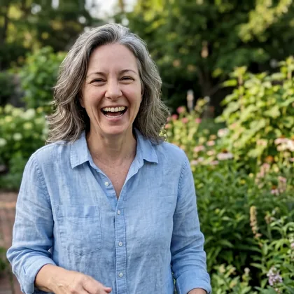 Patricia, spouse of a Horsemood customer
